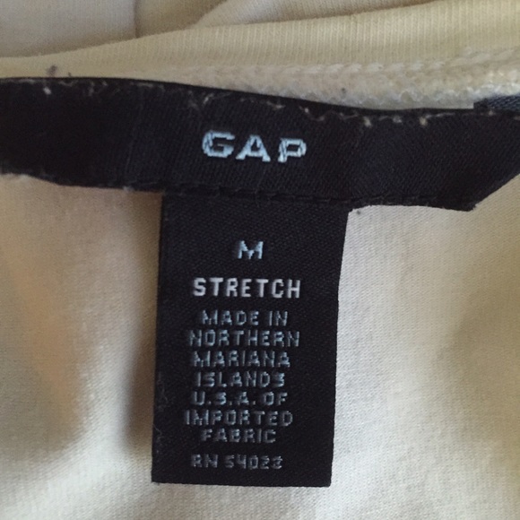 Gap White Stretch Top - Picture 4 of 5